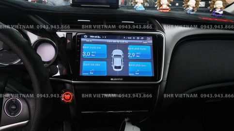 Màn hình DVD Android liền camera 360 xe Honda City 2018 - 2020 | Elliview S4 Basic